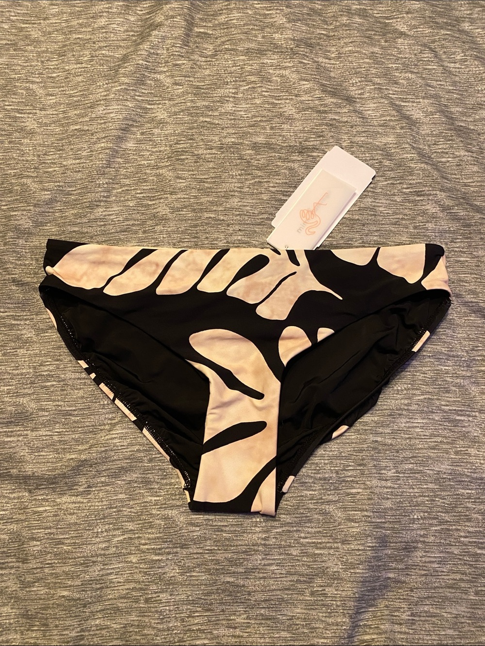 Mimi Flamingo Swim Bikini Bottoms Sz 6 Sonder Logan Pant NWT
